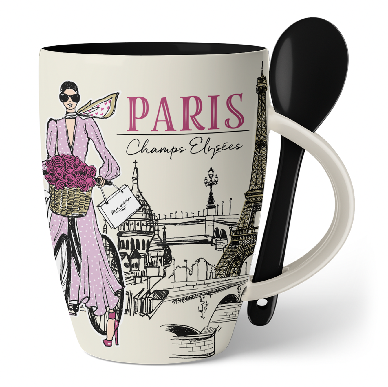 MUG SPOON PARIS FASHION A