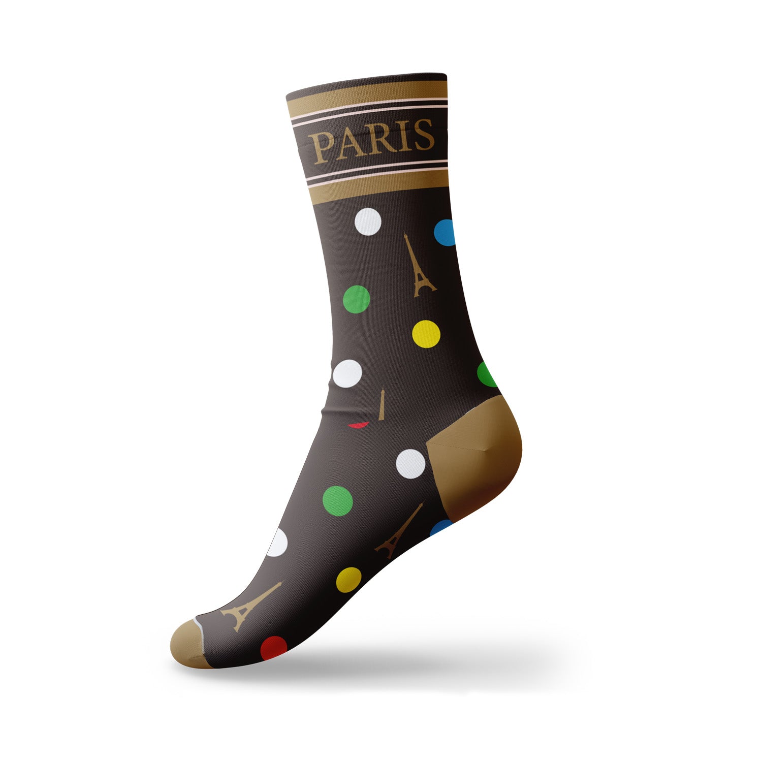 CHAUSSETTES POIS CHOCO
